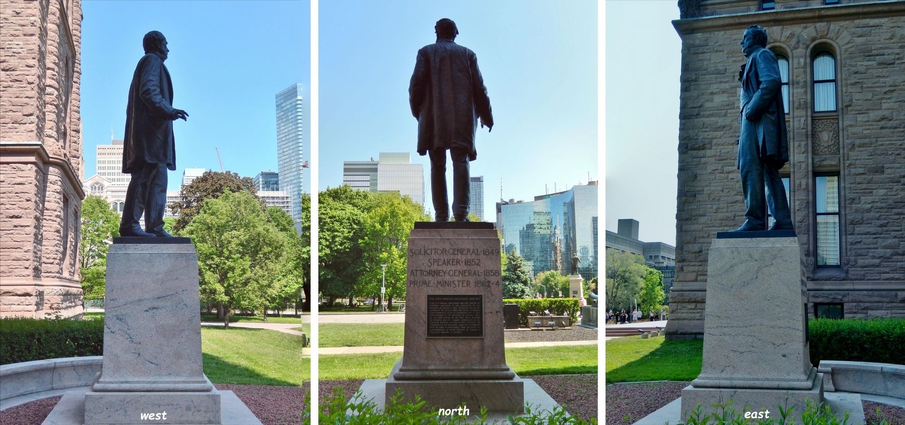 Hon. John Sandfield Macdonald Monument image. Click for full size.