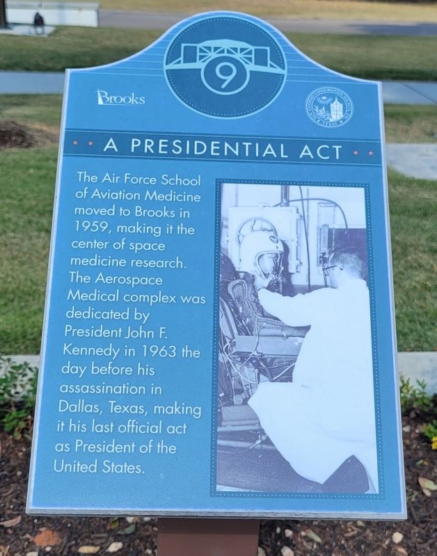 A Presidential Act Marker image. Click for full size.