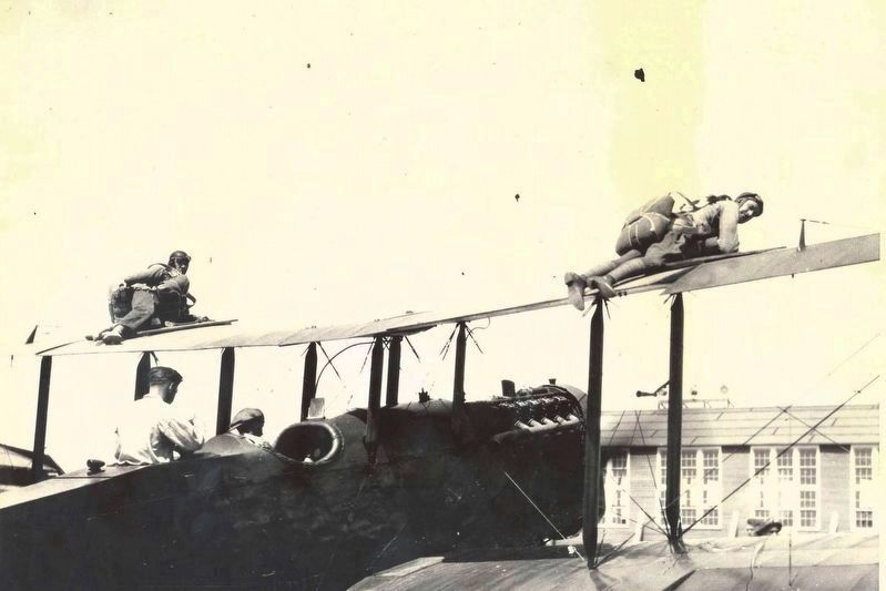 Brooks Field Parachute Jump. Click for full size. Brooks Field Parachute Jump image. Click for full size.