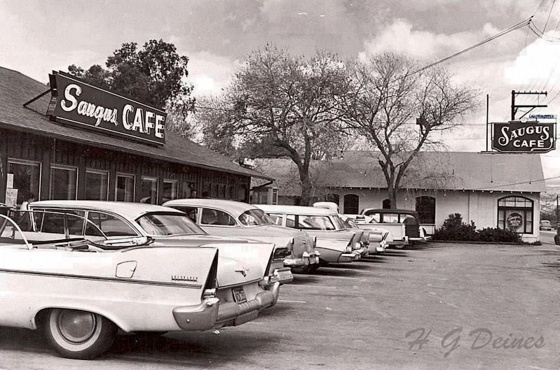 Saugus Caf in 1957 image. Click for full size.