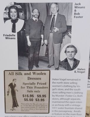 Vogel's & Foster's: Men's and Women's Stores Reunited Marker top left images. Click for full size. Vogel's & Foster's: Men's and Women's Stores Reunited Marker top left images image. Click for full size.