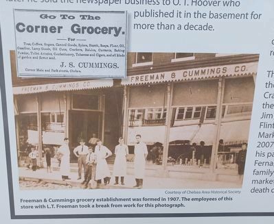Chelsea's Corner Grocery Store Marker � bottom left images image. Click for full size.