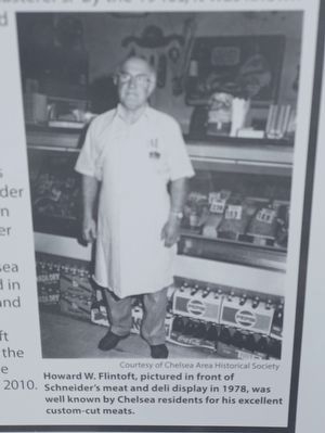 Chelsea's Corner Grocery Store Marker � bottom right image image. Click for full size.