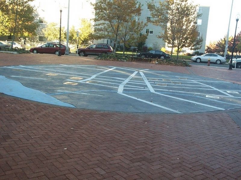 Warren Street Plaza Marker image. Click for full size.