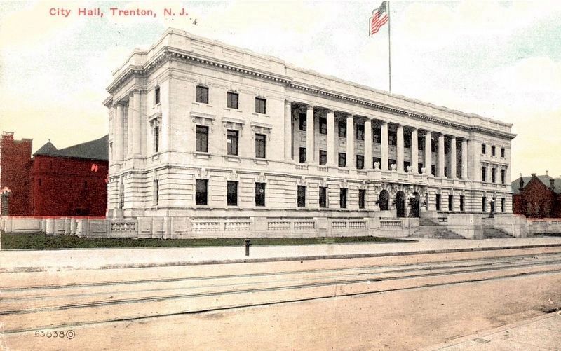 <i>City Hall, Trenton, N.J.</i> image. Click for full size.