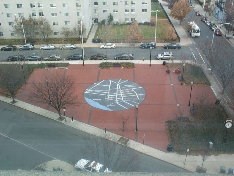 View of plaza from above. image. Click for full size.