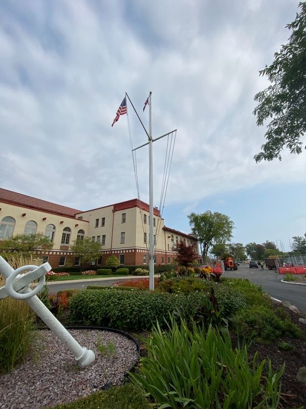 Nautical Flag Pole image. Click for full size.