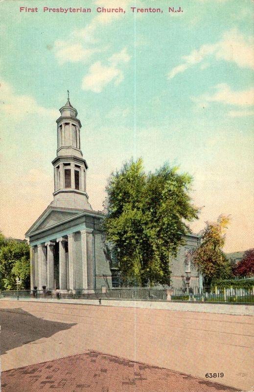 <i>First Presbyterian Church Trenton, N.J.</i> image. Click for full size.