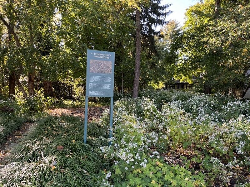 The Commodore's Greenhouse Marker image. Click for full size.