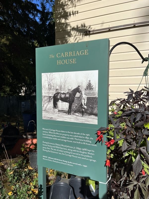 The Carriage House Marker image. Click for full size.