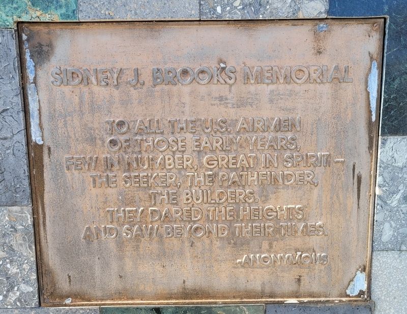 Sidney J. Brooks Memorial, a War Memorial