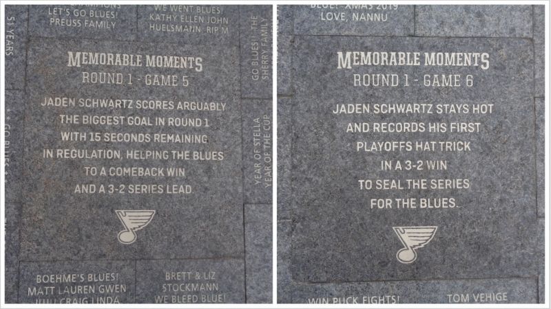 Stanley Cup Playoffs Round 1 Markers image. Click for full size.