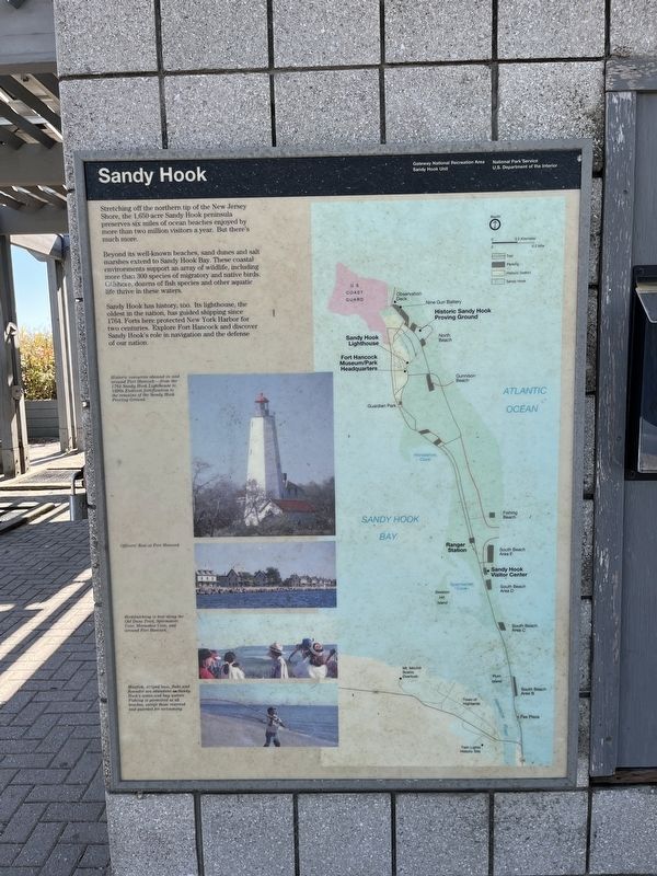 Sandy Hook Marker image. Click for full size.