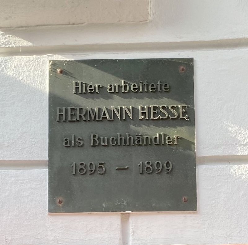 Hermann Hesse Marker image. Click for full size.