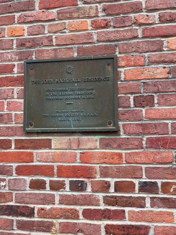 The John Marshall Residence Marker. Click for full size. The John Marshall Residence Marker image. Click for full size.