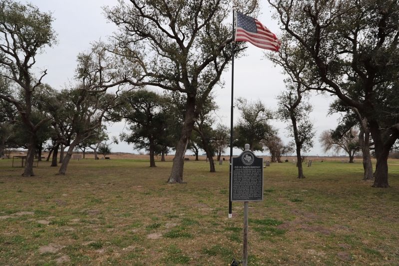 Old St. Mary's Cemetery Marker image. Click for full size.