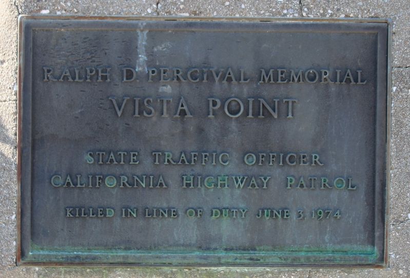 Ralph D. Percival Memorial. Click for full size. Ralph D. Percival Memorial image. Click for full size.