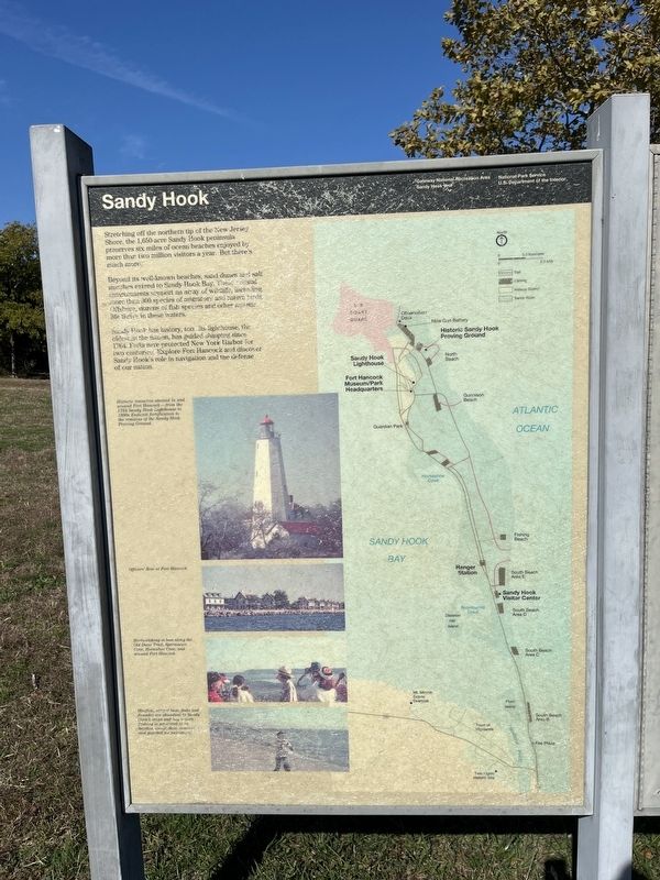 Sandy Hook Marker image. Click for full size.