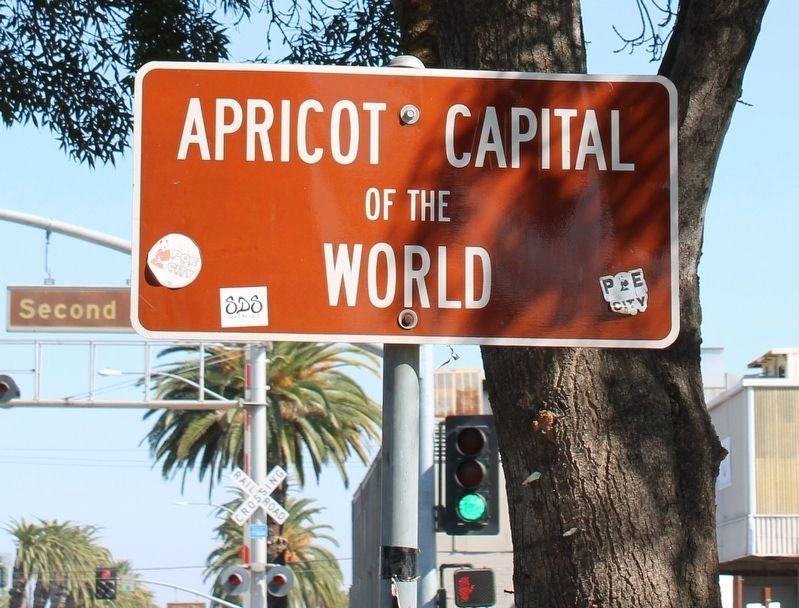 Sign Next to the Marker image. Click for full size.