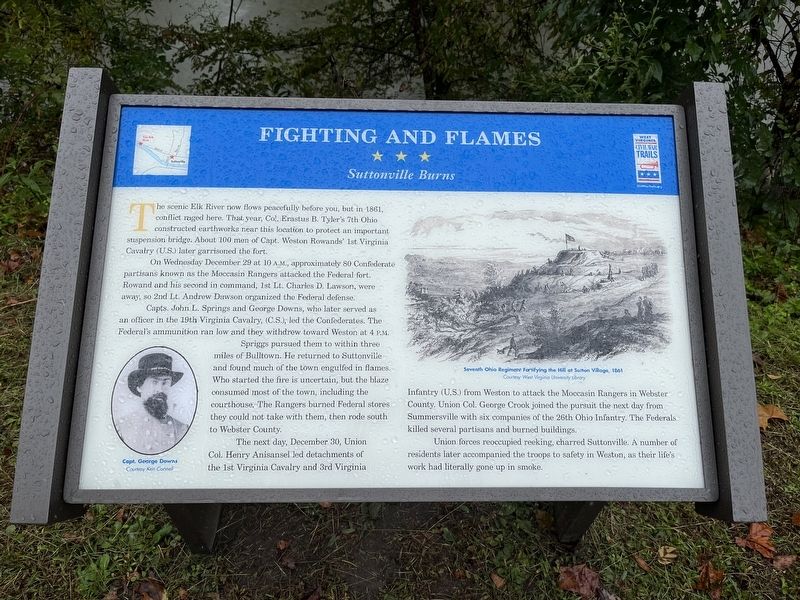 Fighting and Flames Marker image. Click for full size.