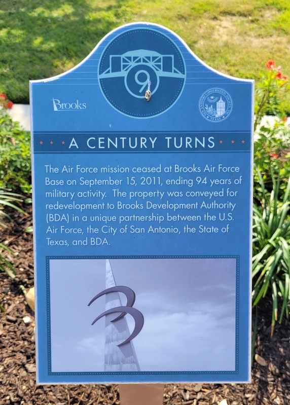 A Century Turns Marker image. Click for full size.