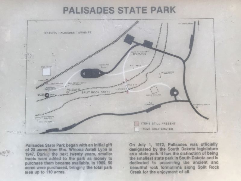Palisades State Park image. Click for full size.