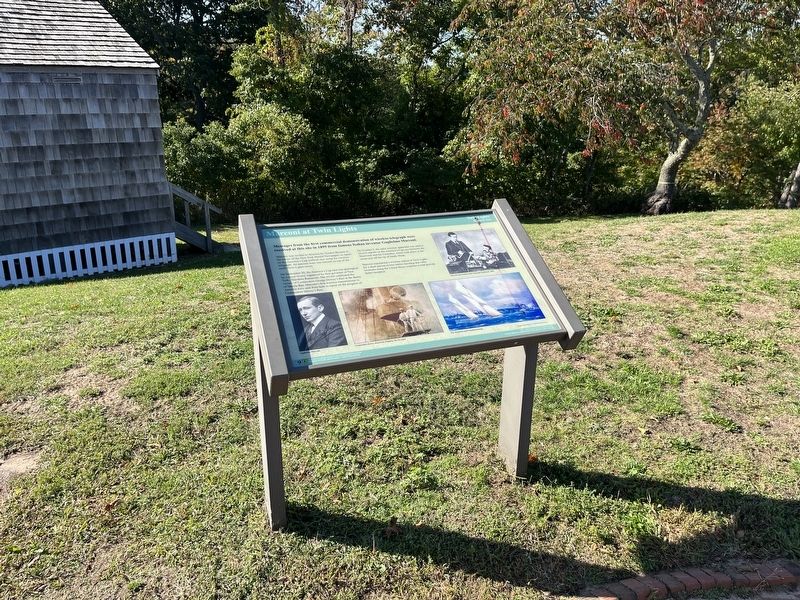 Marconi at Twin Lights Marker image. Click for full size.