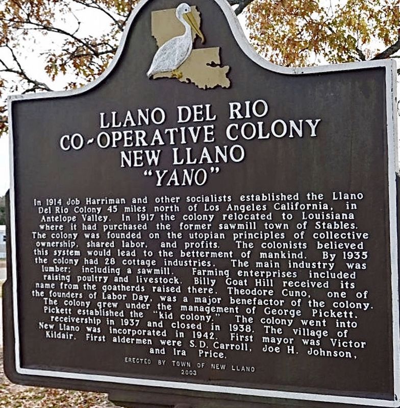 Llano Del Rio Marker image. Click for full size.