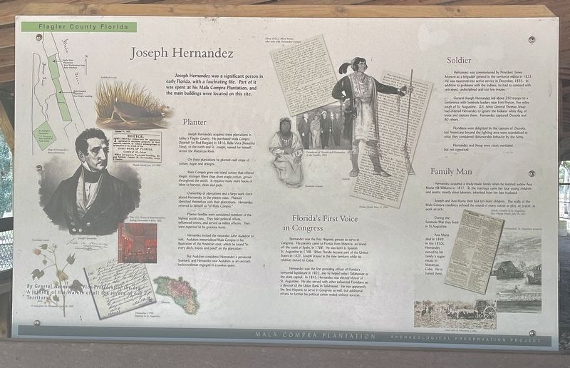 Joseph Hernandez Marker image. Click for full size.