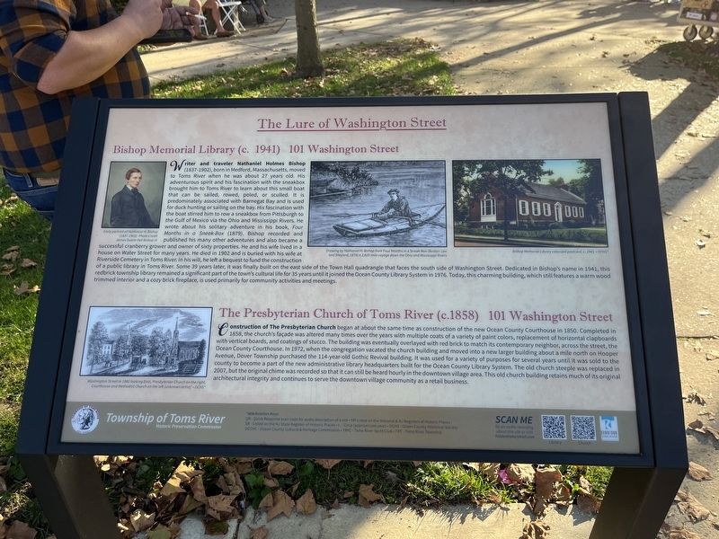 The Lure of Washington Street Marker image. Click for full size.