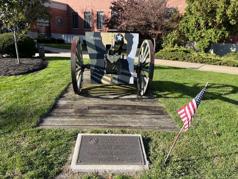 World War I Centennial Memorial. Click for full size. World War I Centennial Memorial image. Click for full size.
