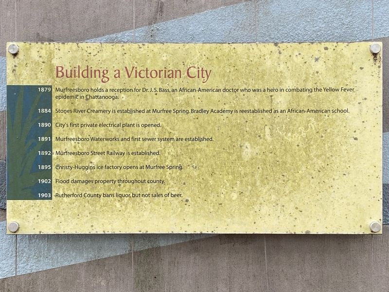 Building a Victorian City Marker image. Click for full size.