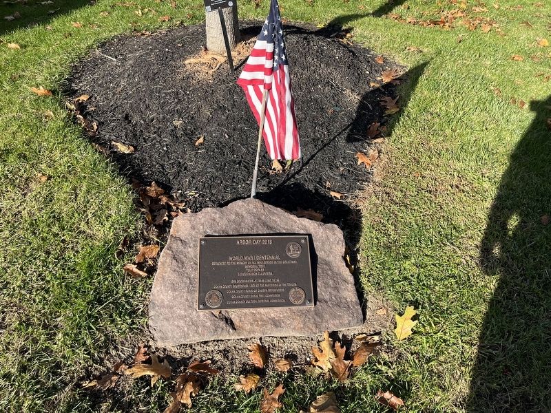 World War I Centennial Memorial image. Click for full size.