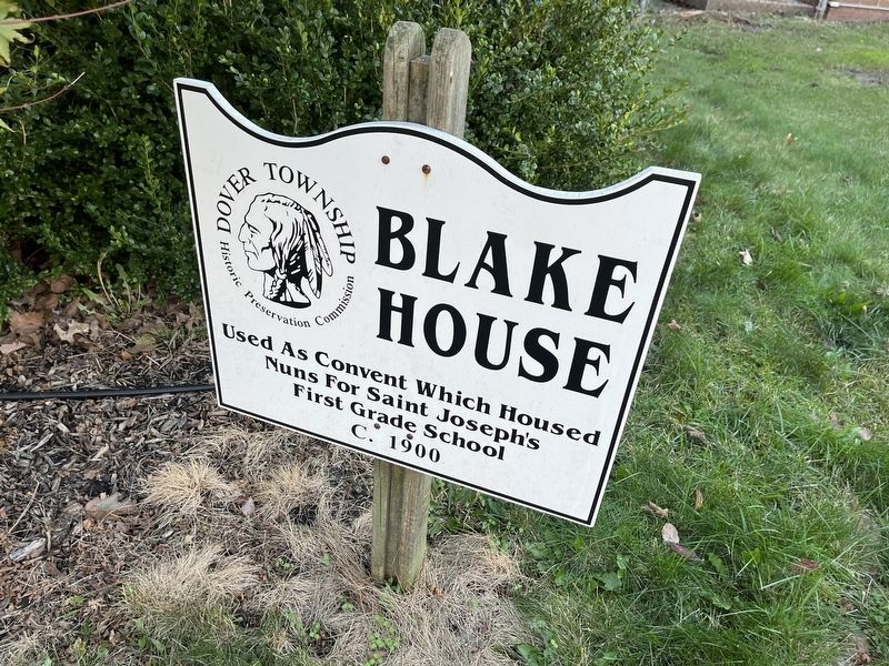 Blake House Marker image. Click for full size.
