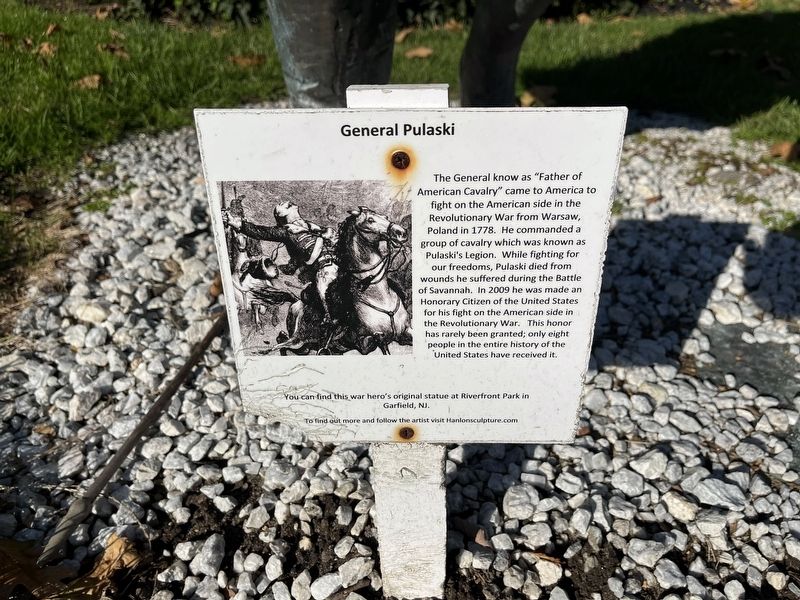 General Pulaski Marker image. Click for full size.