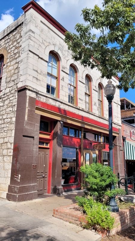 The view of the Hardy Williams Building and Marker from the street. Click for full size. The view of the Hardy Williams Building and Marker from the street image. Click for full size.