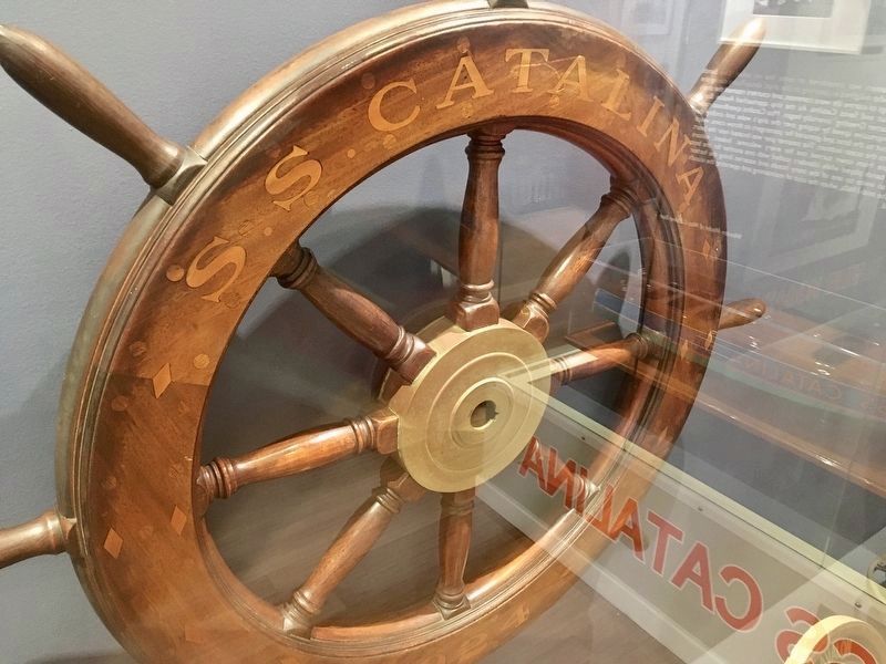 S.S. Catalina Steering Wheel image. Click for full size.