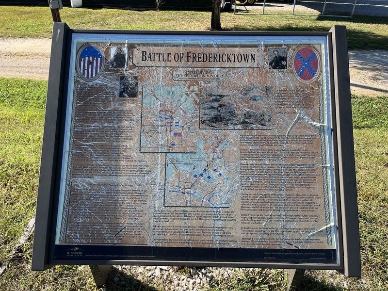 Battle of Fredericktown Marker image. Click for full size.