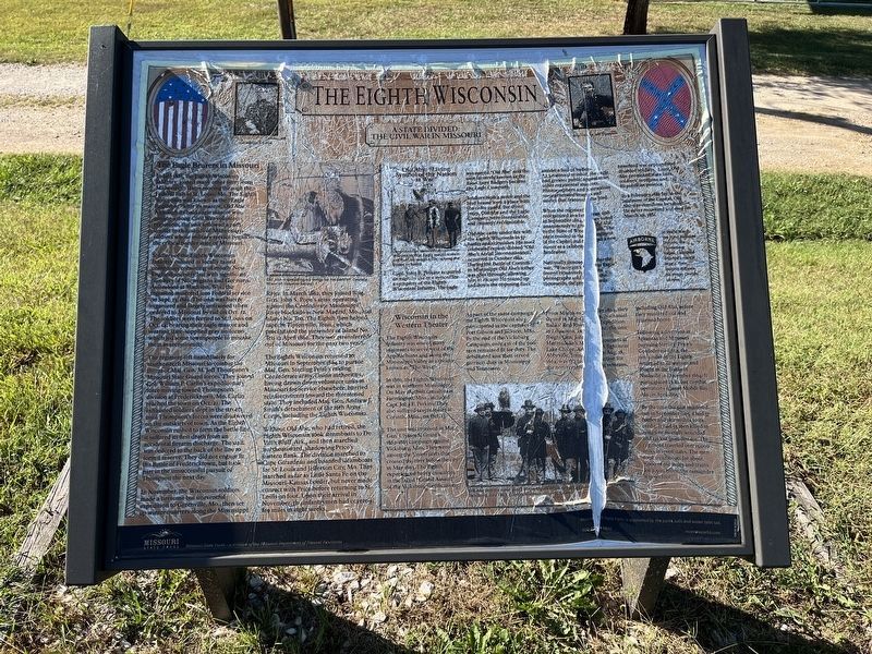 The Eighth Wisconsin Marker image. Click for full size.