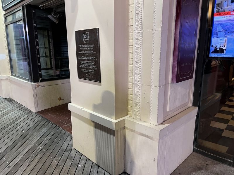 The Ritz Condominiums Marker. Click for full size. The Ritz Condominiums Marker image. Click for full size.