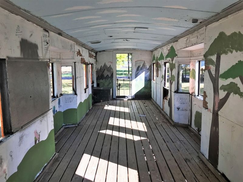 Inside the Railroad Caboose image. Click for full size.