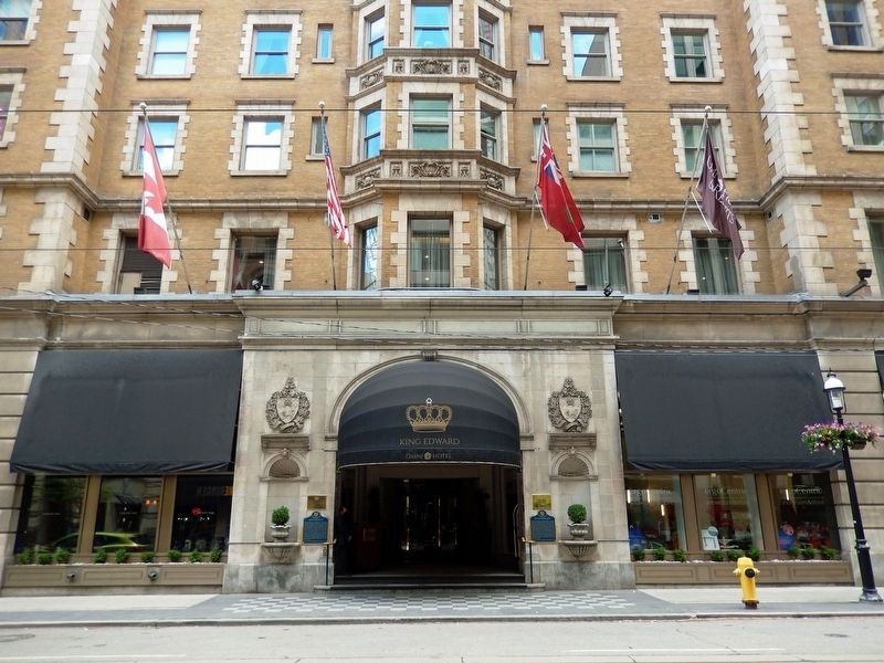 King Edward Hotel Entrance image. Click for full size.
