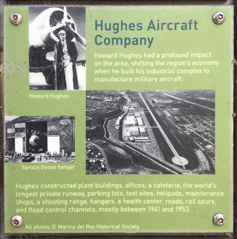 Side Panel: Hughes Aircraft Company image. Click for full size.