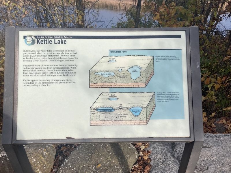 Kettle Lake Marker image. Click for full size.