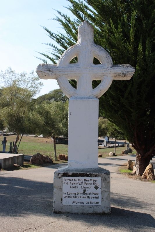 Cross Near the Marker image. Click for full size.