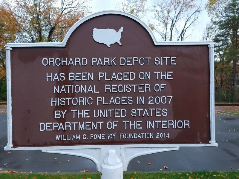 Orchard Park Depot Site image. Click for full size.