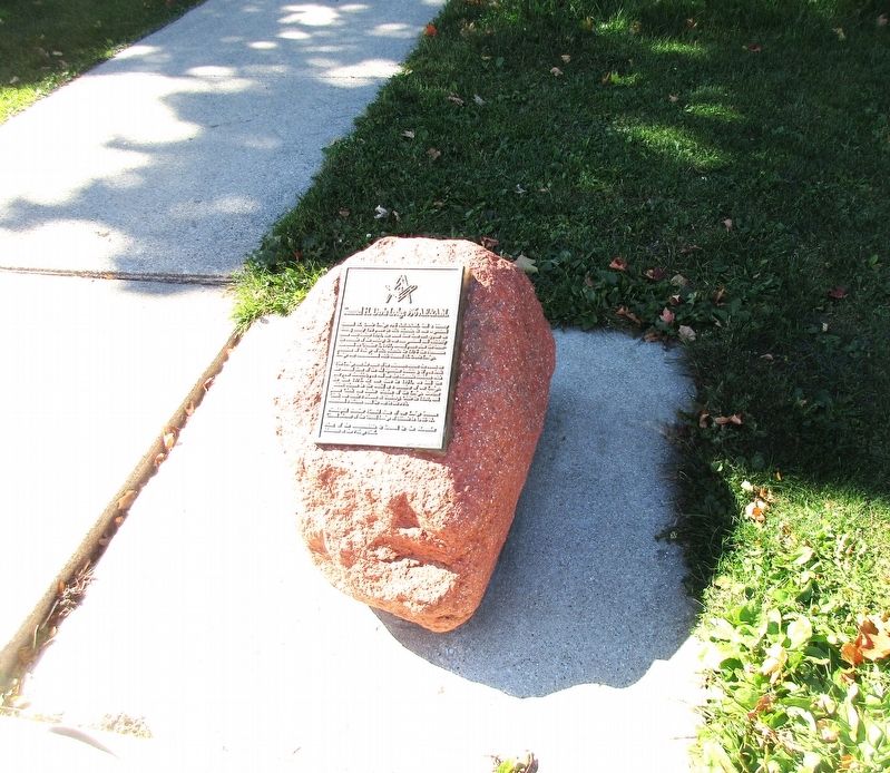 Samuel H Davis Lodge Marker. Click for full size. Samuel H Davis Lodge Marker image. Click for full size.