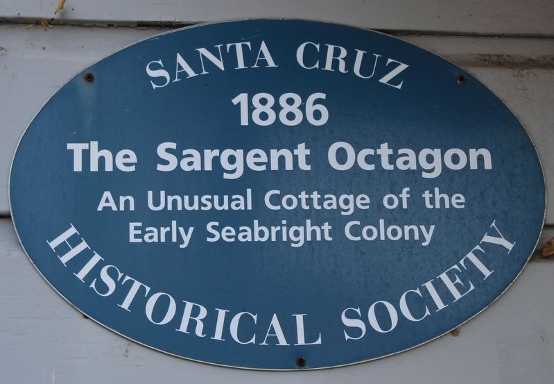 The Sargent Octagon Marker image. Click for full size.