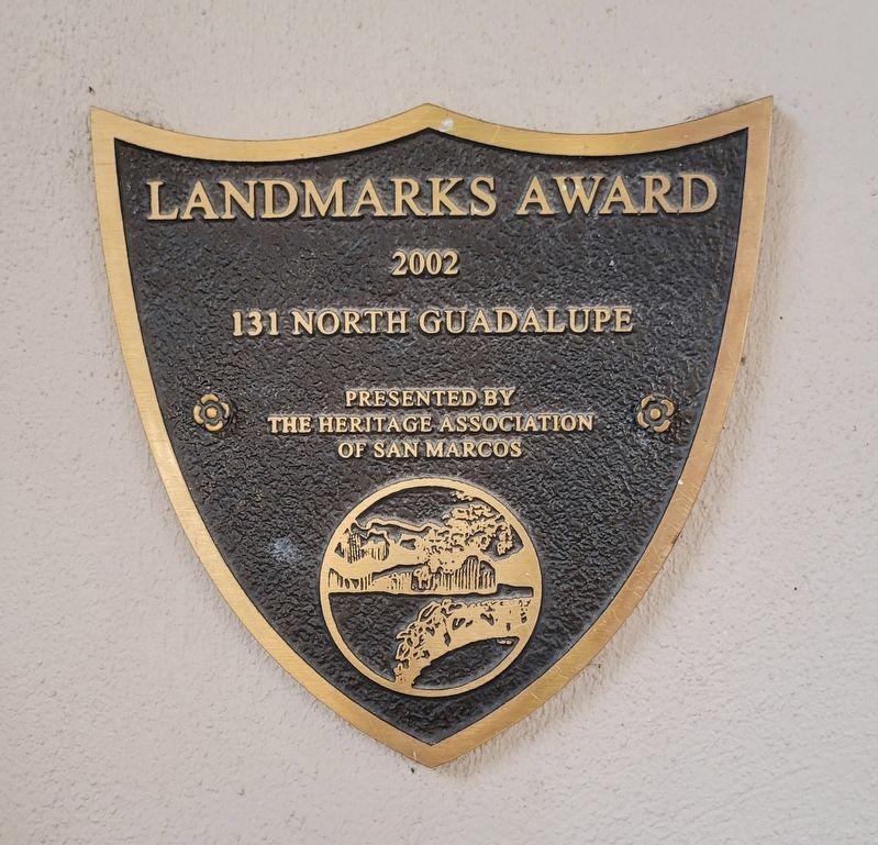 131 North Guadalupe Marker image. Click for full size.