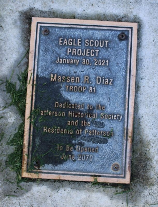 Time Capsule East of the Marker image. Click for full size.